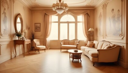 Photo interior modern design room 3d illustration;