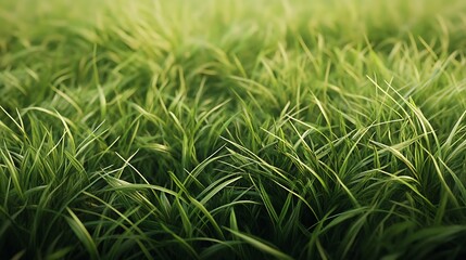Obraz premium Close-up of Lush Green Grass