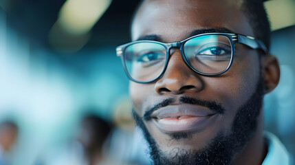 Smiling Business People Working Office