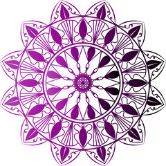 Mandala Pattern Designs, gradient color mandala, abstract mandala, Mandala Line Illustration