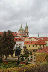 Fototapeta premium Vrba garden in Prague,Czech Republic