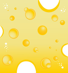 seamless pattern of cheese