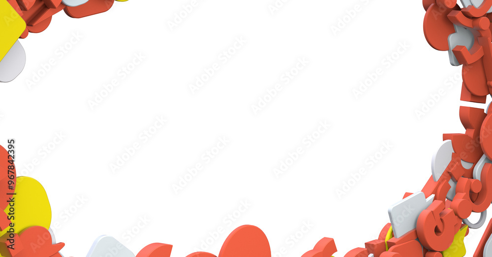Poster express envelope and parcel abstract technology background. business quantum internet network commun