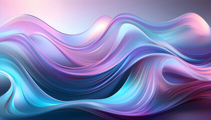 Abstract Flowing Gradient Waves Background