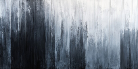 Obraz premium Subtle vertical gradient stripes in shades of grey, transitioning from dark charcoal at the top to light grey at the bottom, with a brushed metal texture.