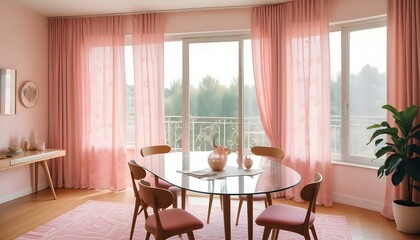 Obraz premium Photo interior modern design room 3d illustration;