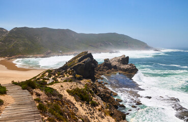 Eine Reise durch Südafrika. Robberg Nature Reserve in der Nähe von Plettenberg.
