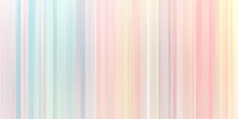 Obraz premium Vertical gradient stripes in soft pastel colors, transitioning from pale yellow to light pink, with a smooth satin texture that enhances the gentle hues.