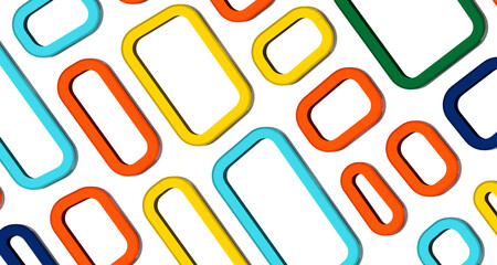 Color Blend Rainbow Trendy Low Poly BG Design