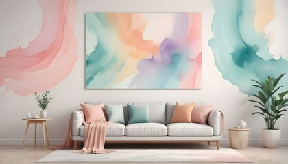 Photo interior modern design room 3d illustration;