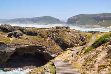 Eine Reise durch Südafrika. Robberg Nature Reserve in der Nähe von Plettenberg.