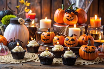 Spooky Halloween wedding favor and party decorations