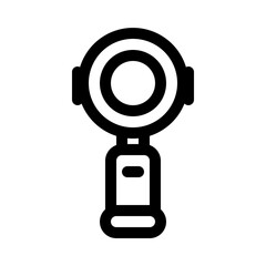 Portafilter Line Icon. Single icon, line vector icon