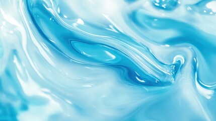 Liquid abstract wave, etheral curves, liquid form