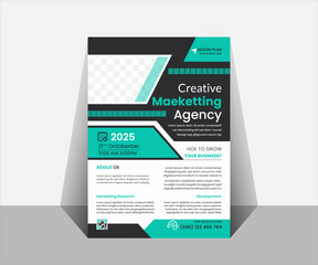 modern layout, flyer in A4 template, magazine or flier mockup in Flyer template layout design, business flyer, brochure, magazine or flier mockup in bright colors, vector templet flyer