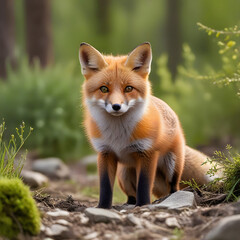 Fototapeta premium fox 