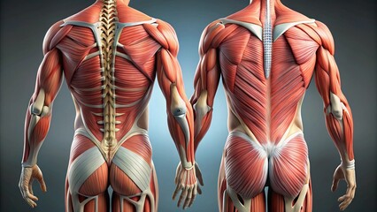 muscle anatomy of lower back structural diagrams