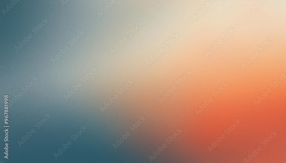 Wall mural blurred abstract grainy color gradient background noise texture poster design