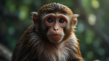 Mpox Outbreak, Monkey with Monkeypox, MPXV Virus Spreading to Humans