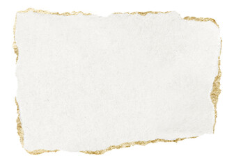 Obraz premium Ripped paper png, rectangular digital paper note on transparent background
