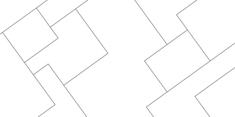 Fototapeta premium Mondrian style of diagonal square pattern vector. Design geometric tile gold on black background. Modern style of hipster isolated. Monochrome concept. diamond pattern background. 