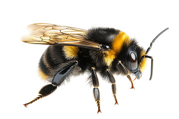 bee on transparent background