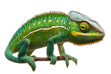 Obraz premium chameleon isolated on wtransparent background