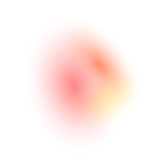 Gradient badge png abstract sticker, transparent background