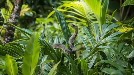 A Snake in The Jungle
