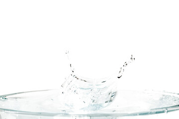 PNG Water splash border, transparent background
