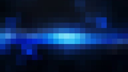 Dark blue mosaic pattern background