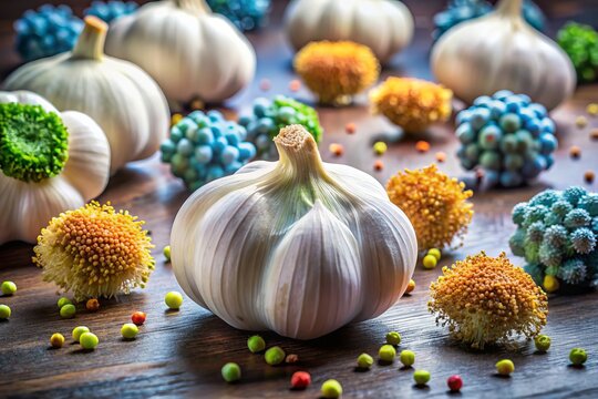 sulfur compounds in garlic for immunity support