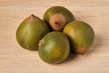 Delicious fruit of lucuma to prepare a delicious juice or a creamy ice cream