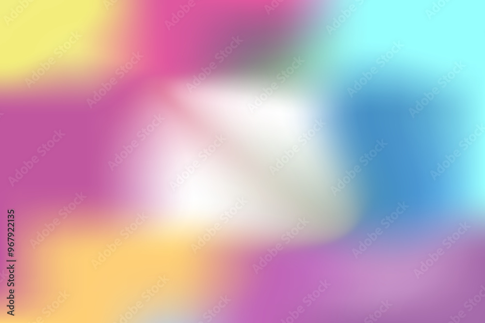 Poster Light mix color gradient background, texture blur abstract background, abstract gradation blur texture. Blurred colored soft gradient background for presentation, banner, backdrop