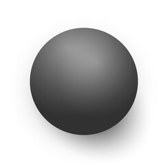 Black geometric circle design social banner