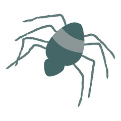 Alchemy spider png logo mystic clipart illustration minimal