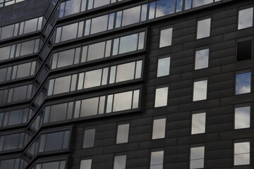 windows of a building