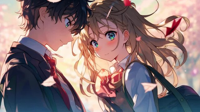 Teenage Romance Anime Love