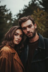 Fototapeta premium Couple Standing Together