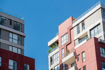 edificios, ventanas, departamentos, balcones, concreto, vivienda, guadalajara, 