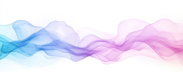 Obraz premium abstract watercolor stain flow in various color on white background