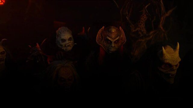 scary halloween zombie