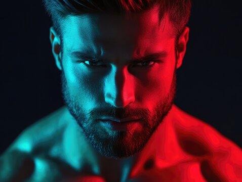 Man with beard