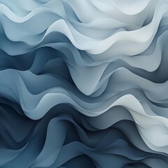 Obraz premium Abstract Blue Waves