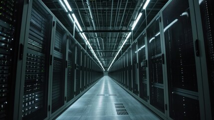 Server Room Corridor