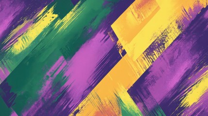 Fototapeta premium Dynamic Abstract Background with Sharp Arrows and Brush Strokes for Vibrant Movement