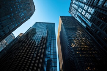 Skyscrapers Reaching for the Sky