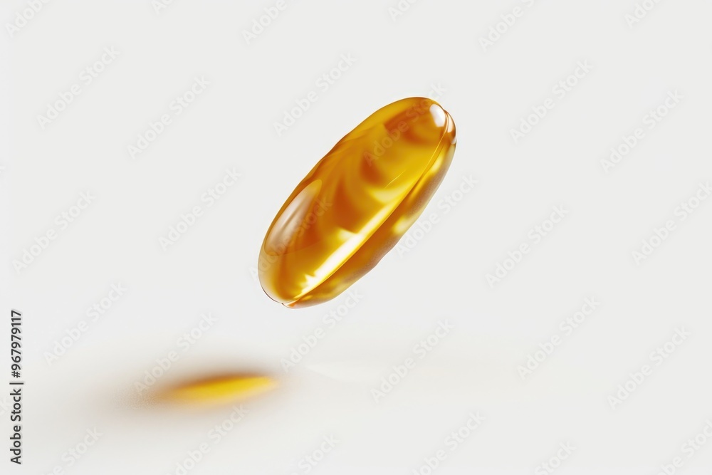 Poster a close-up view of a bright yellow object sitting on a white surface