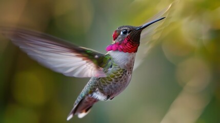 Obraz premium Hummingbird in Flight