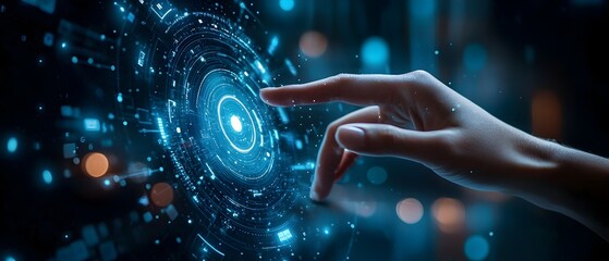 Virtual assistant providing seamless website navigation on mobile devices showcasing the of technology in modern web design solutions  Offering a user friendly and efficient digital experience